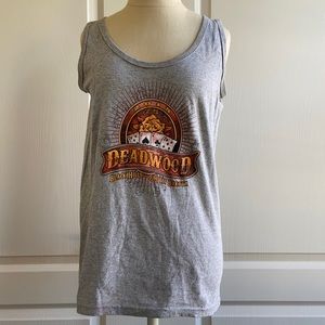 ☀️2 for 10 Deadwood black hills tank top